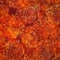 Preview: ORANGE - Campfire - Batikstoff aus Indonesien